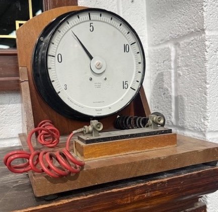 Black Guage on Wood Mount